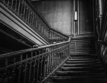 escalier hanter